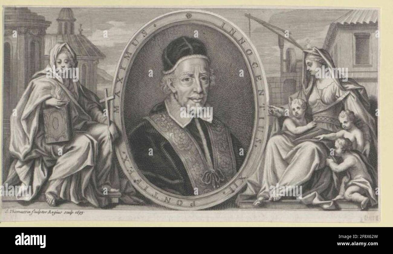 Innozenz XII., Papst. Stockfoto