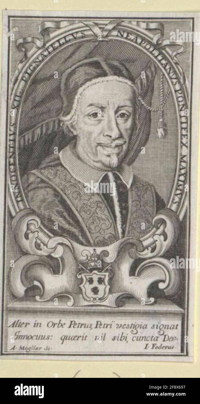Innozenz XII., Papst. Stockfoto
