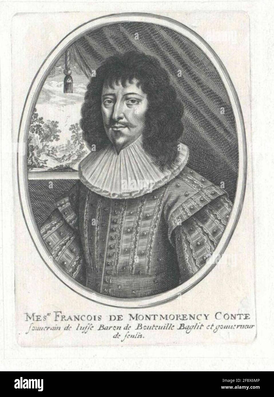 Montmorency, François 2. Duke of. Stockfoto