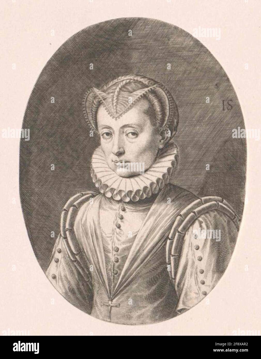Renate, Herzogin von Lothringen. Stockfoto