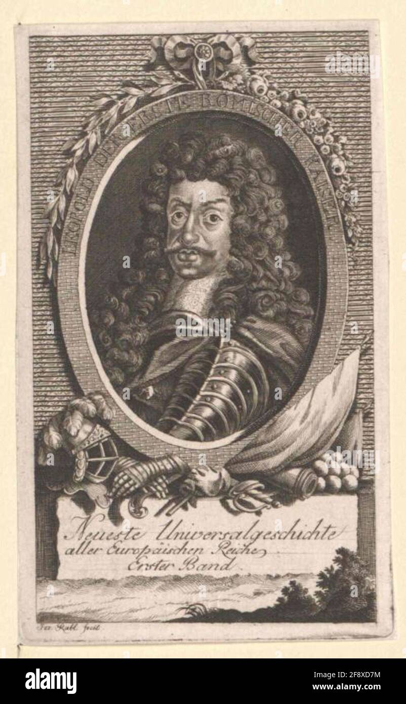 Leopold I., römisch-deutscher Kaiser. Stockfoto