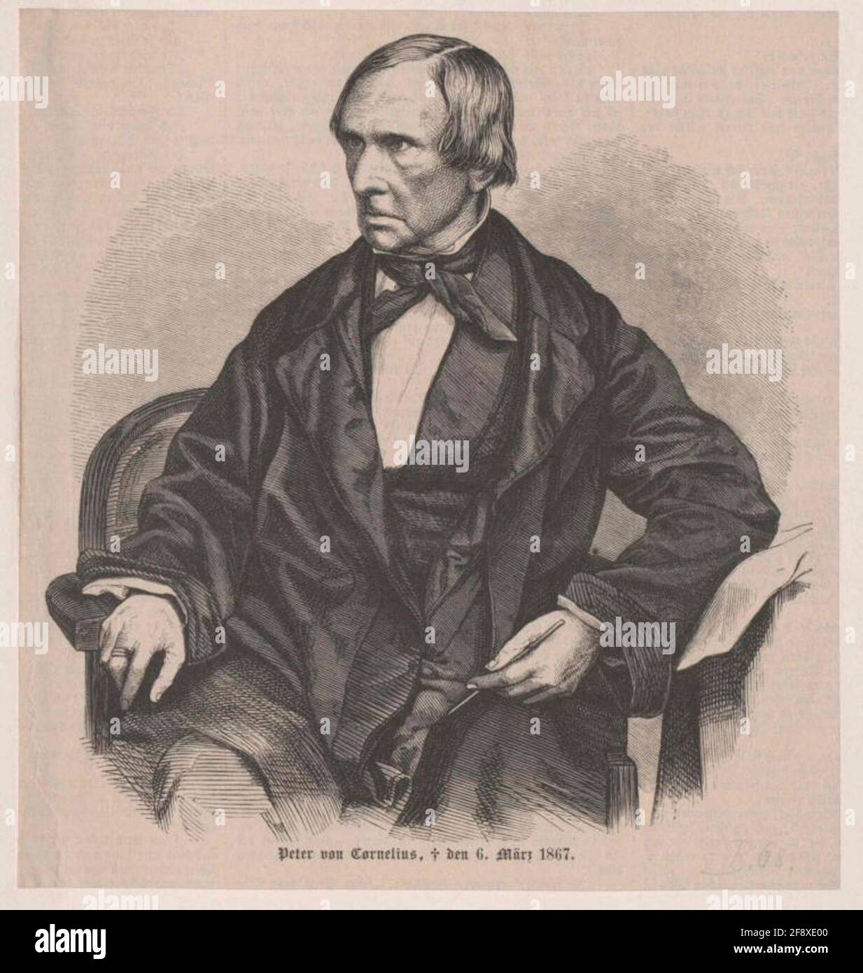 Cornelius, Peter Ritter . Stockfoto