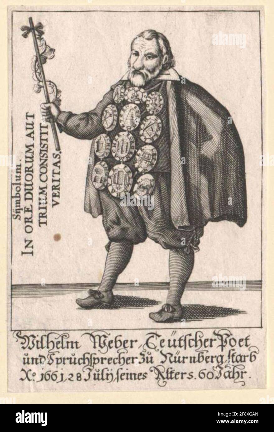 Weber, Wilhelm. Stockfoto