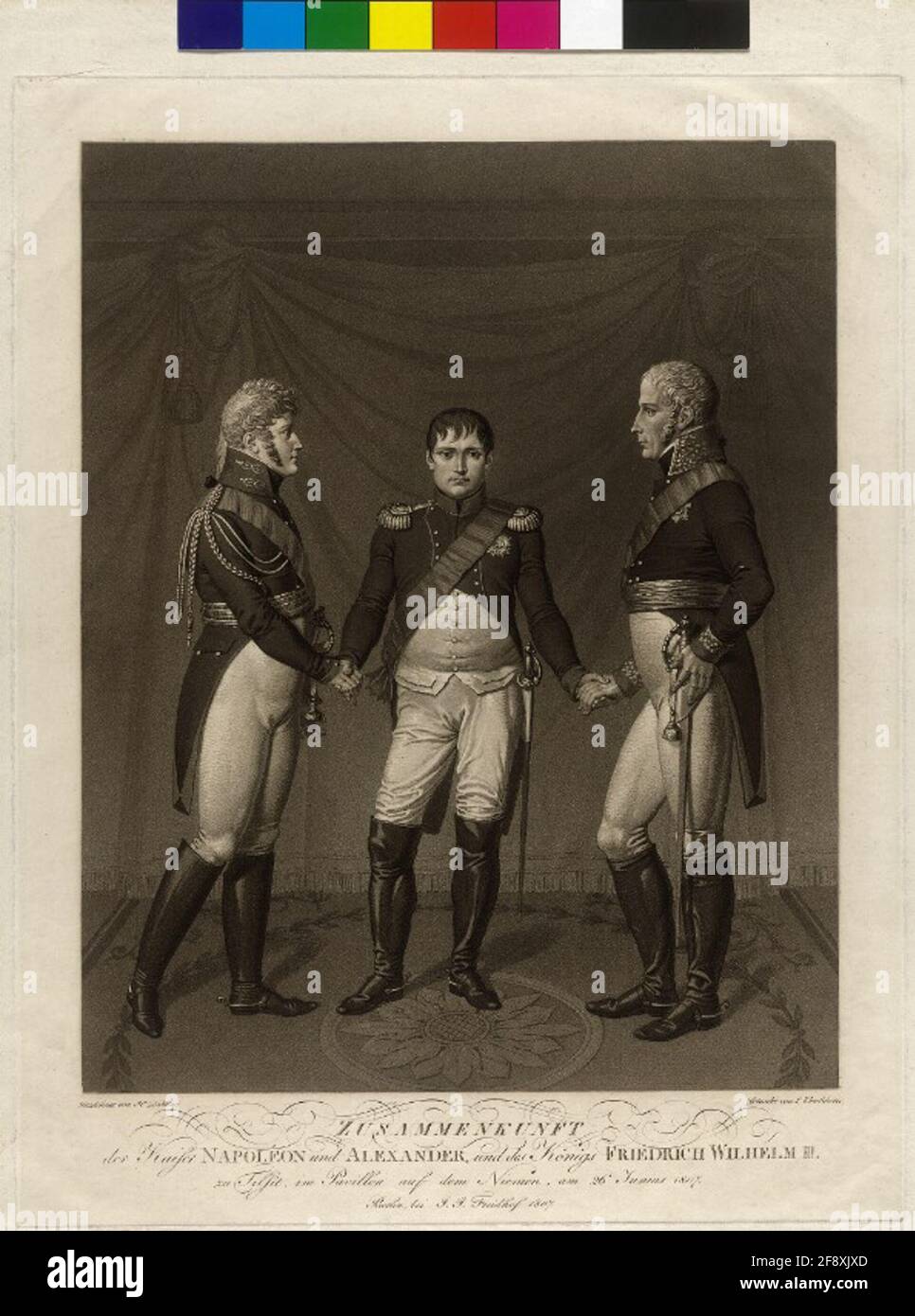 Napoleon I. Bonaparte, Kaiser der Franzosen. Stockfoto