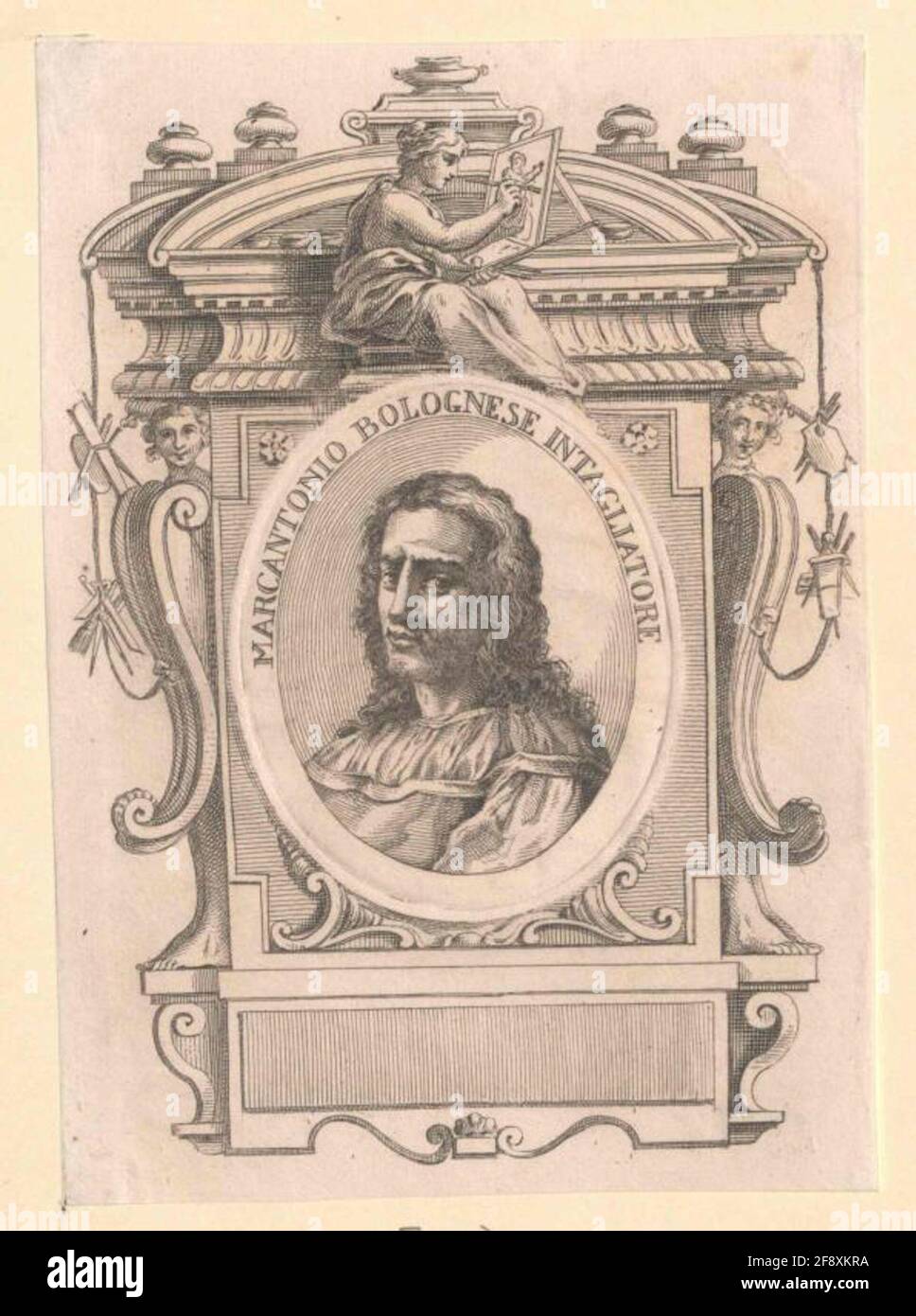 Raimondi, Marc Anton. Stockfoto