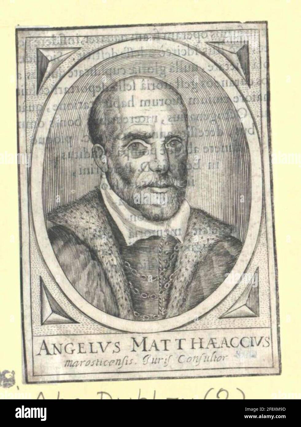 Matthaeacci, Angelo. Stockfoto