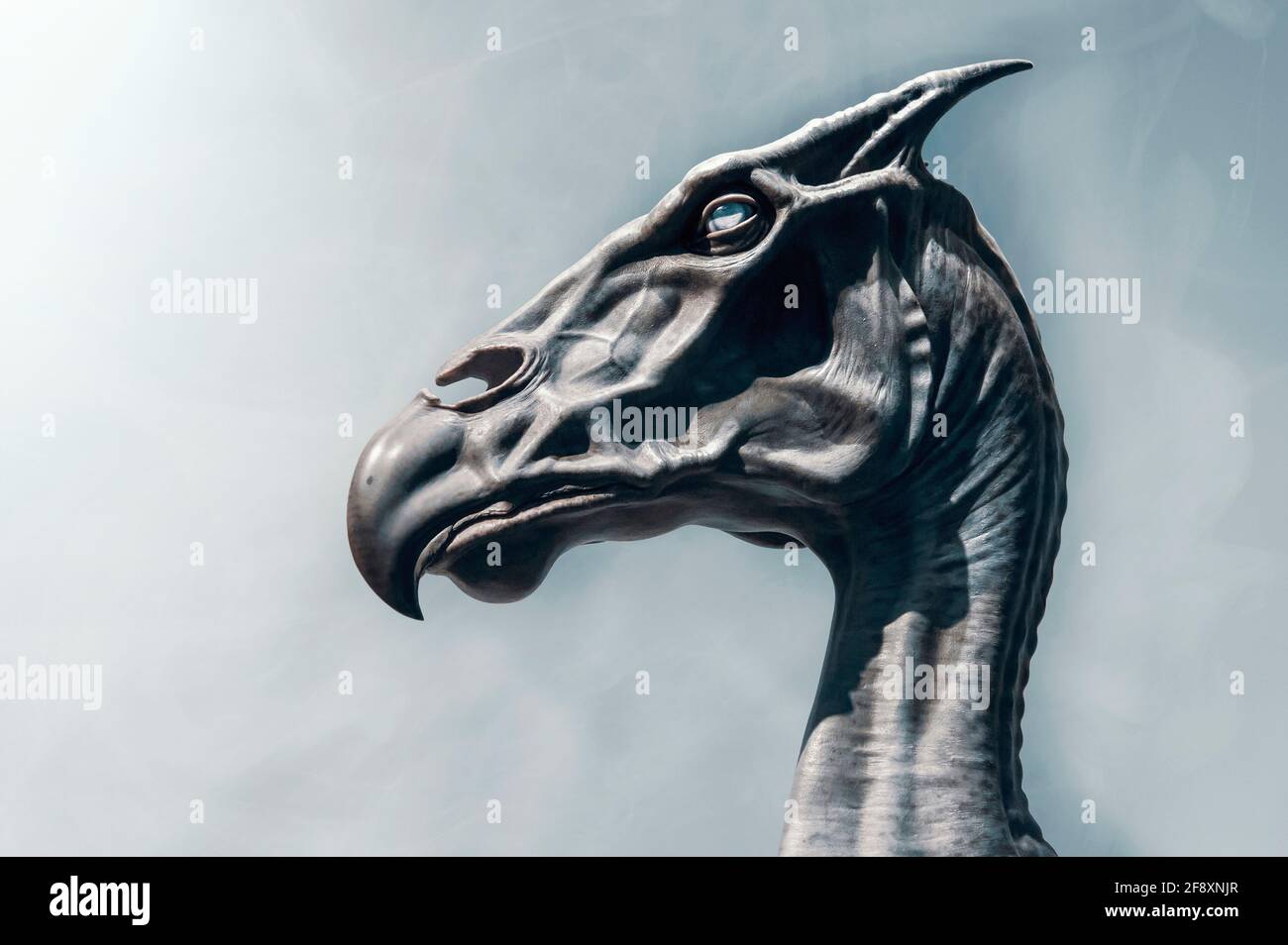 Thestral - The Making of Harry Potter Warner Bros. Studio Tour, Leavesden, Watford, London, England, Vereinigtes Königreich Stockfoto