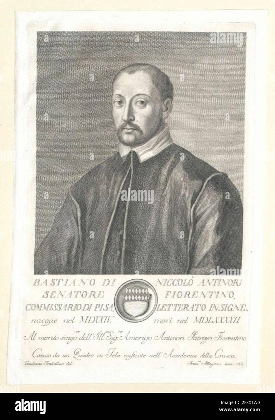 Antinori, Bastiano . Stockfoto