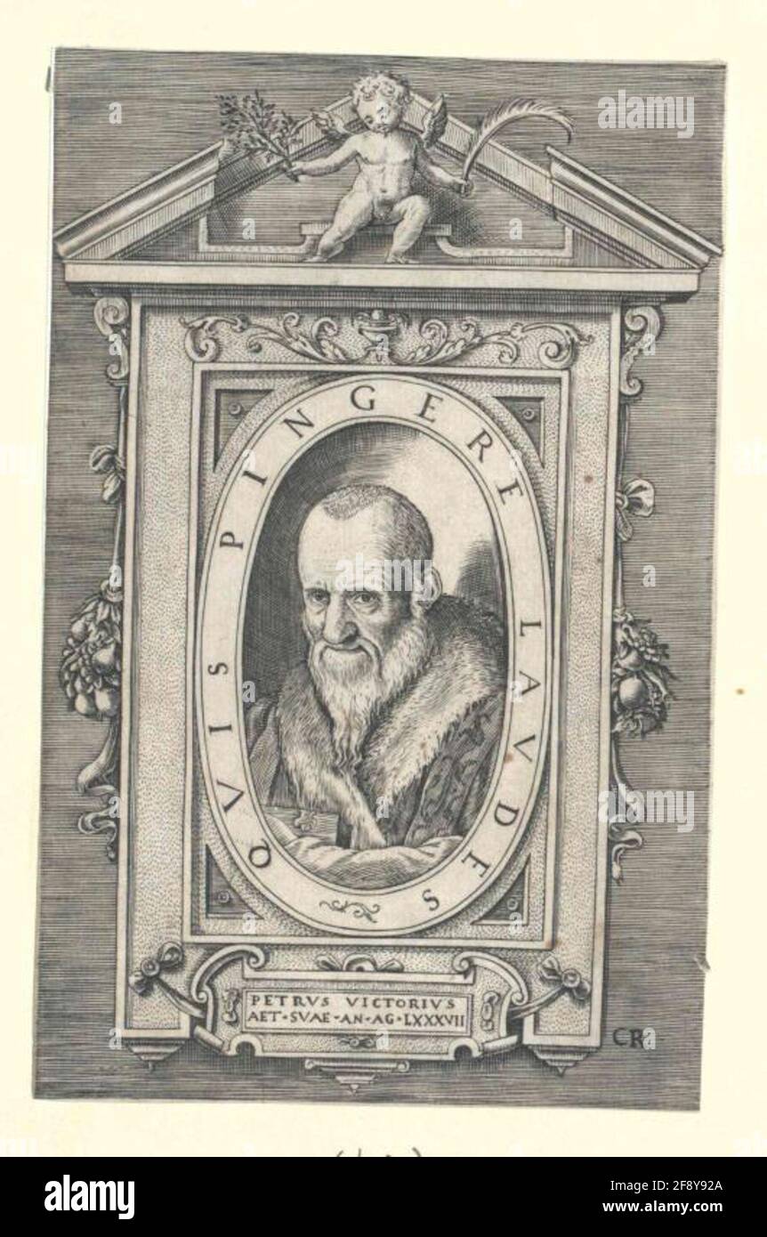 Vektoren, Pietro Verleger: Jungtastecher: Monogrammist C. R. Stockfoto