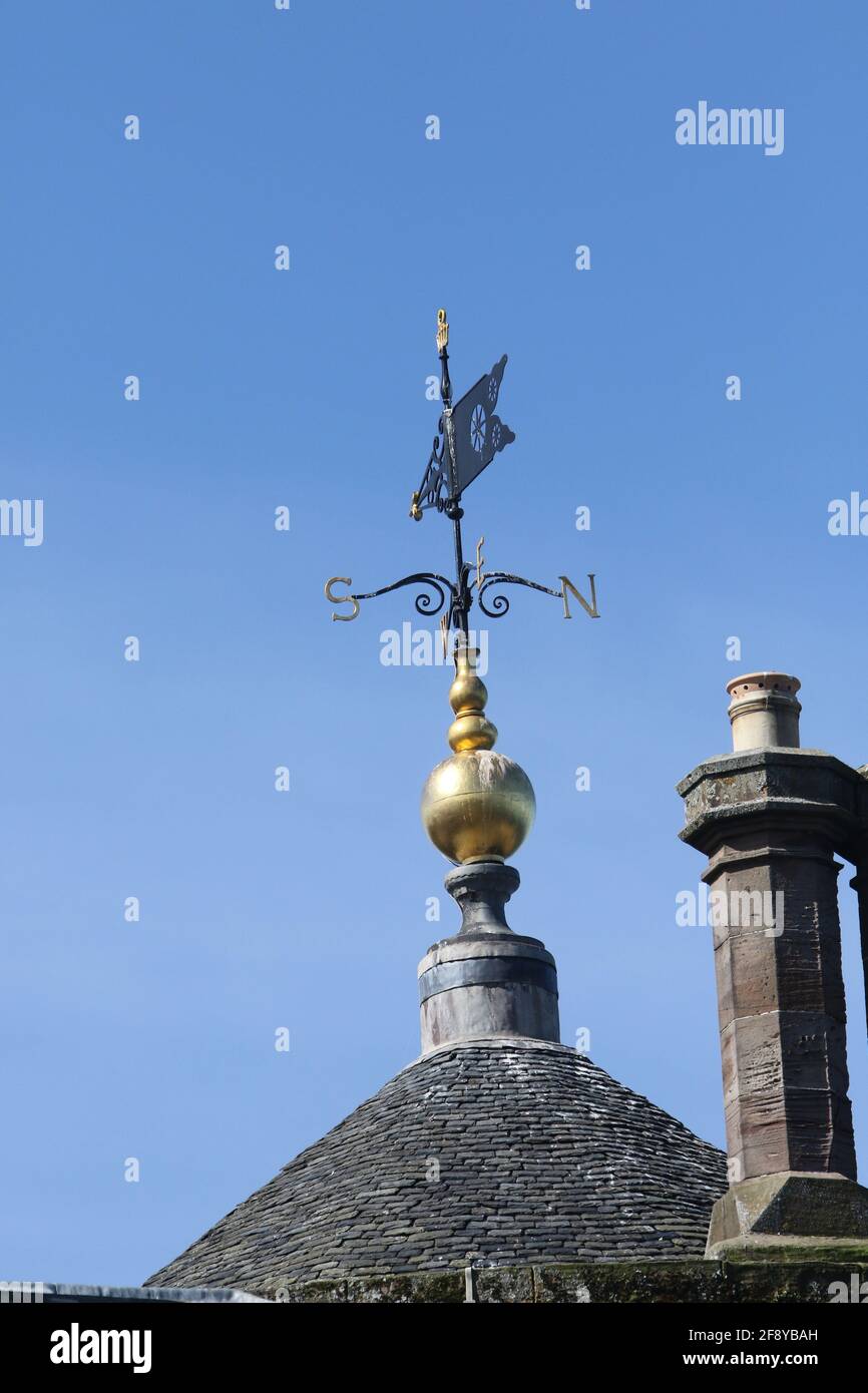 Schottland, Ayrshire, Culzean Castle & Grounds 12 Apr 2021 Stockfoto