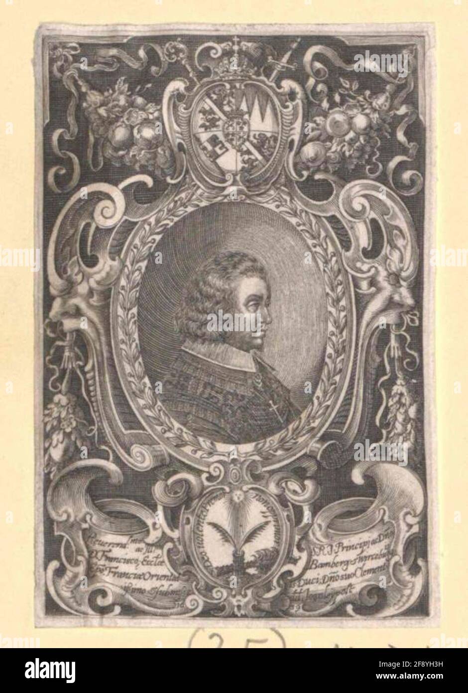 Hatzfeld, Franz von. Stockfoto