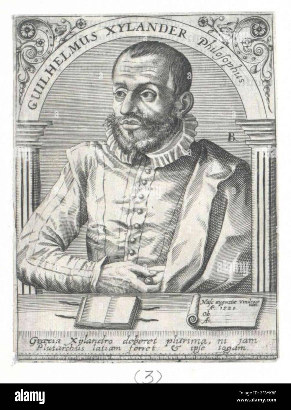 Xylander, Wilhelm Stecher: BOISSARD, RobertStec: Bry, Theodor DedatiumN: 1597/1599 Stockfoto