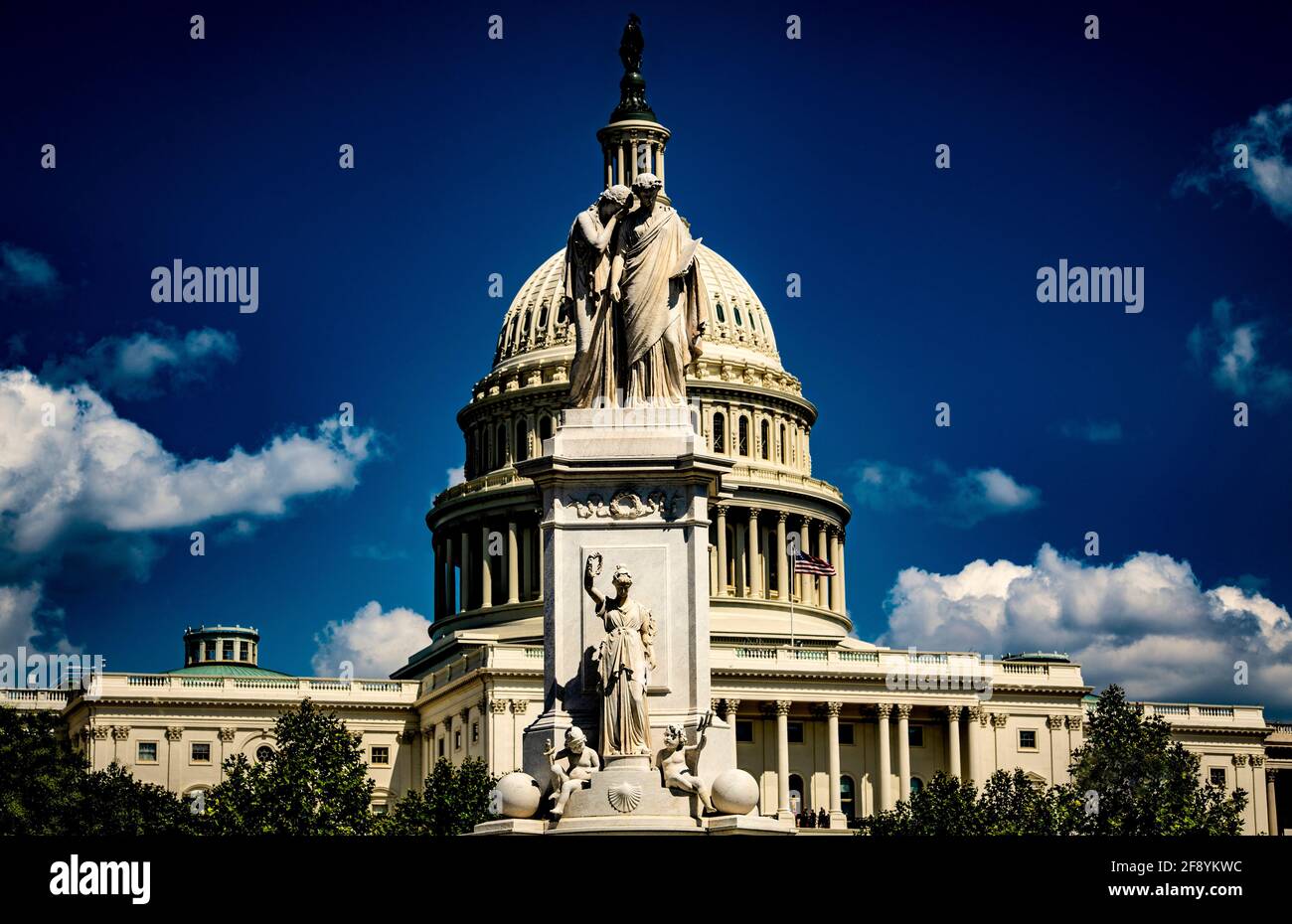 Friedensdenkmal in Washington DC, Washington DC, USA Stockfoto