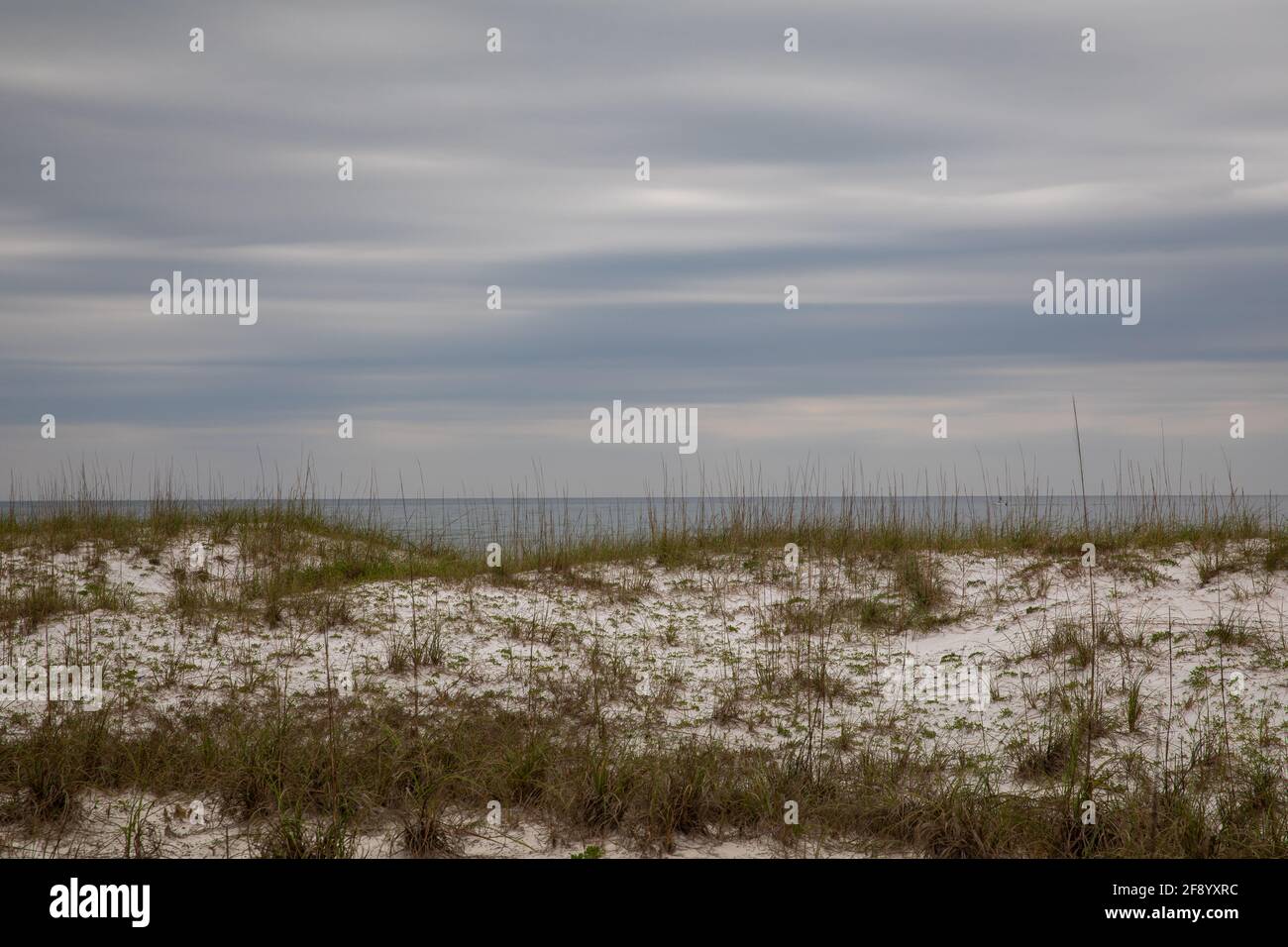 Sonntag am Pensacola Beach Stockfoto