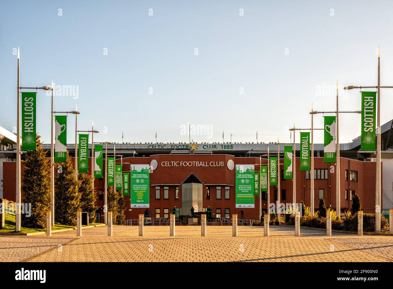Celtic Park, Parkhead, Glasgow, Schottland, großbritannien Stockfoto