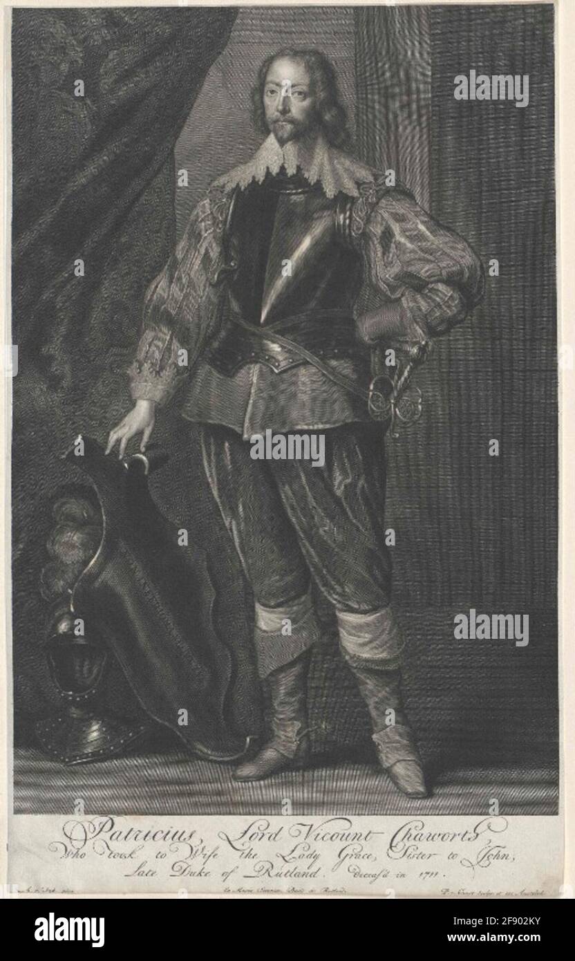 Chaworth, 2. Viscount Chaworth von Armagh, John . Stockfoto Chaworth, 2. Viscount Chaworth von Armagh, John . Stockfoto