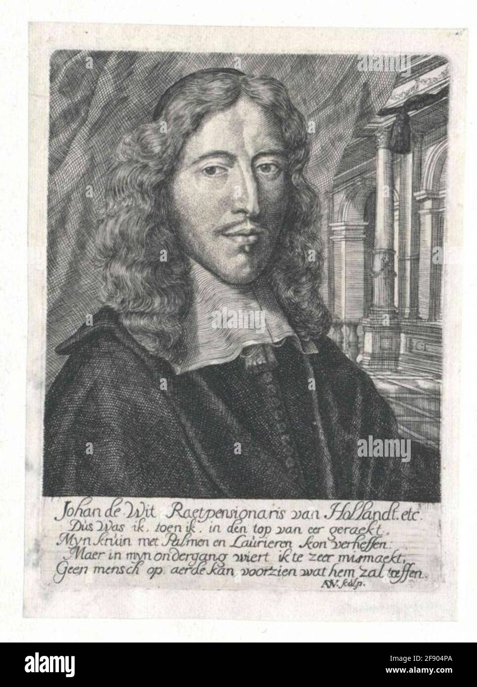 Witt, Johan De. Stockfoto