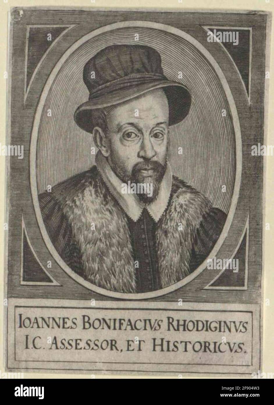 Bonifacio, Giovanni. Stockfoto