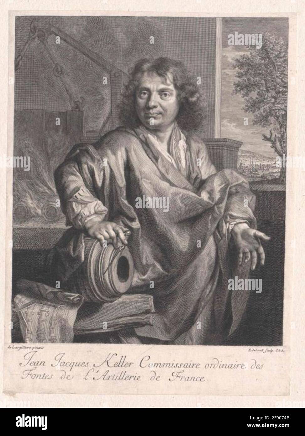 Keller, Jean Jacques. Stockfoto