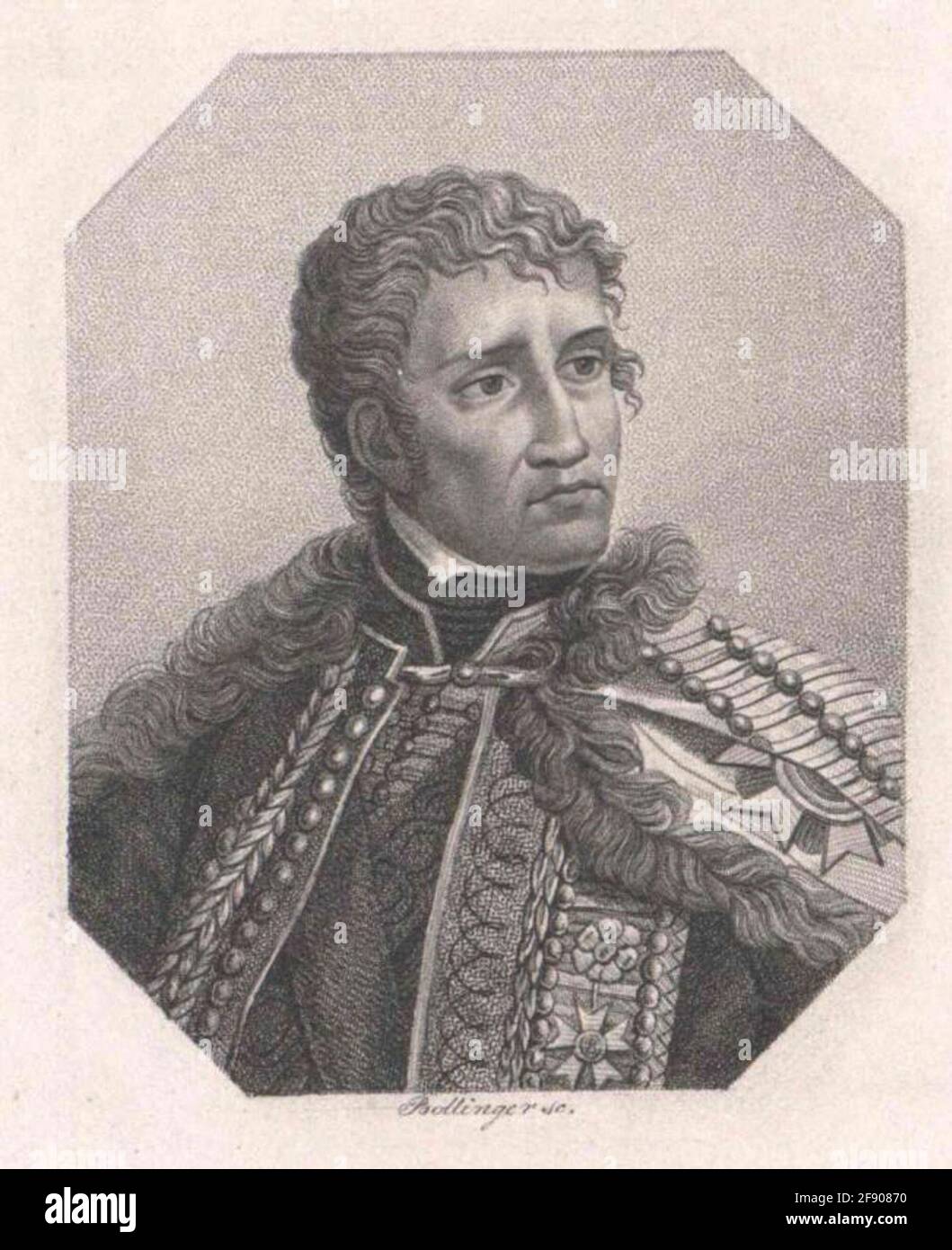 Lannes, Jean Duc de Montebello. Stockfoto
