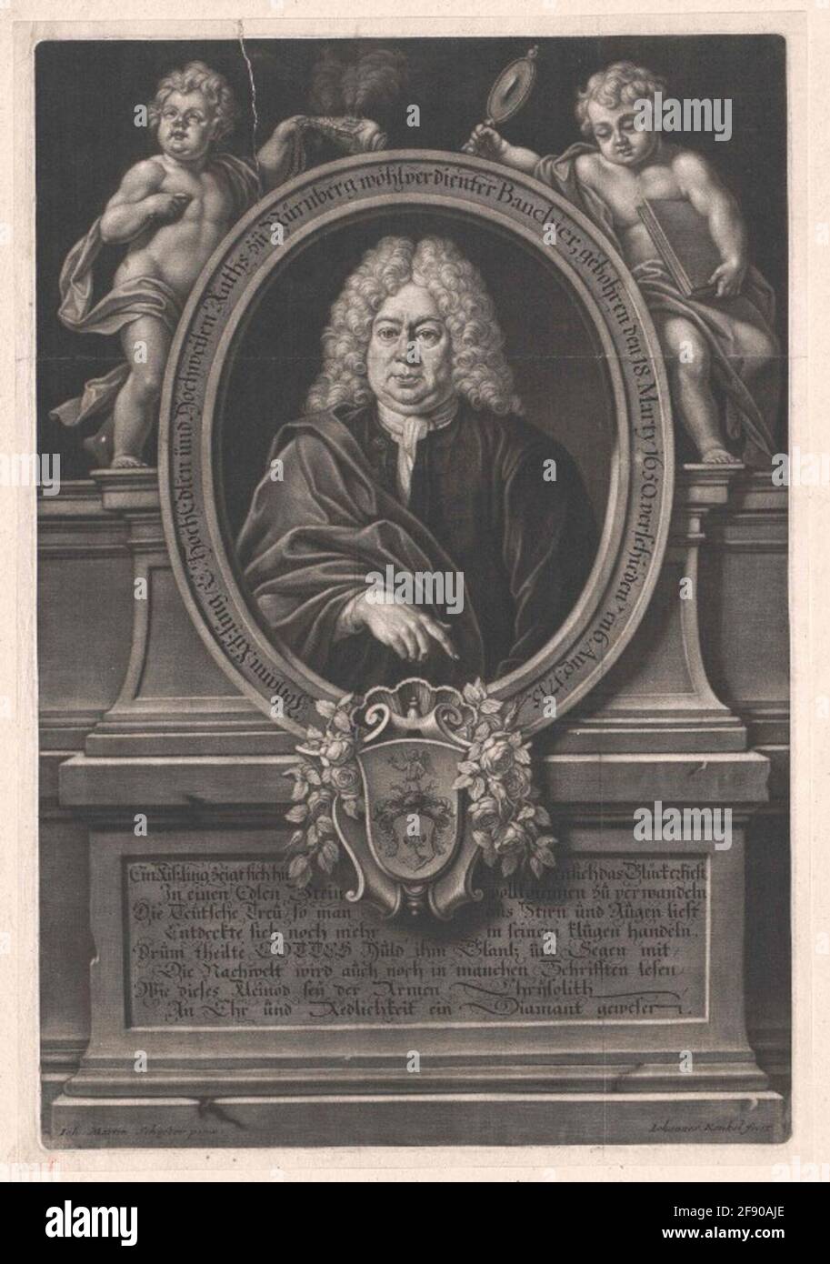 Kiessling, Johann . Stockfoto