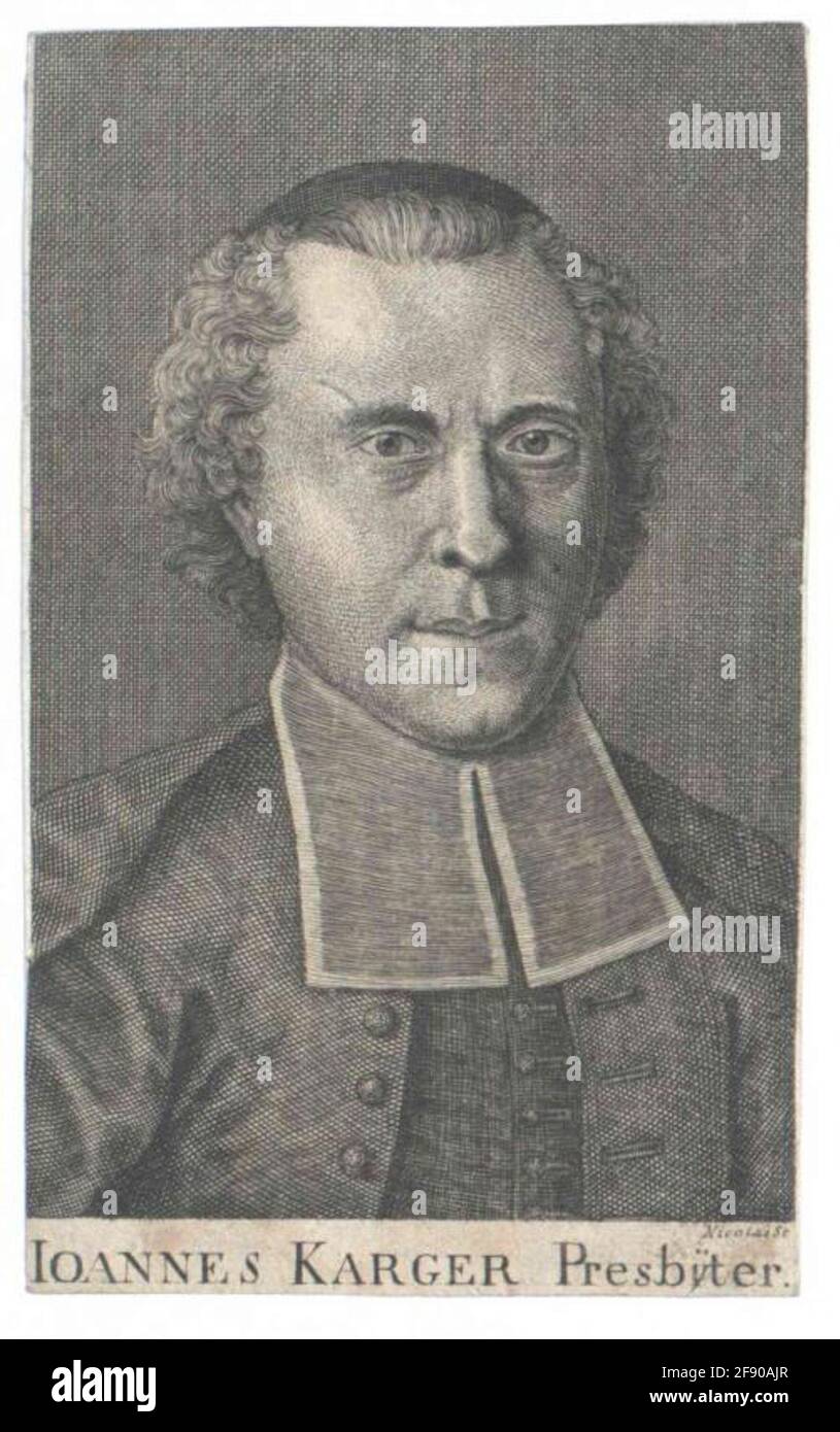 Karger, Johannes . Stockfoto