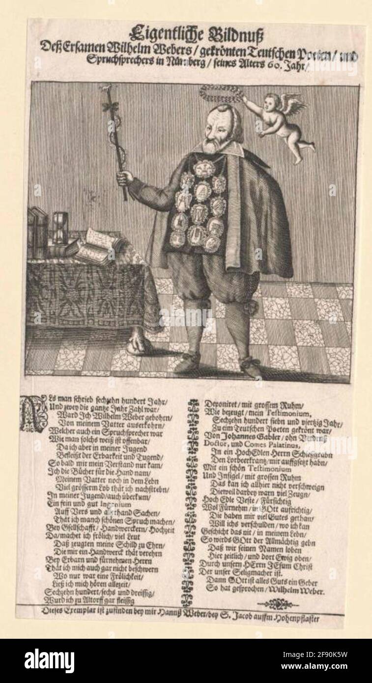 Weber, Wilhelm. Stockfoto