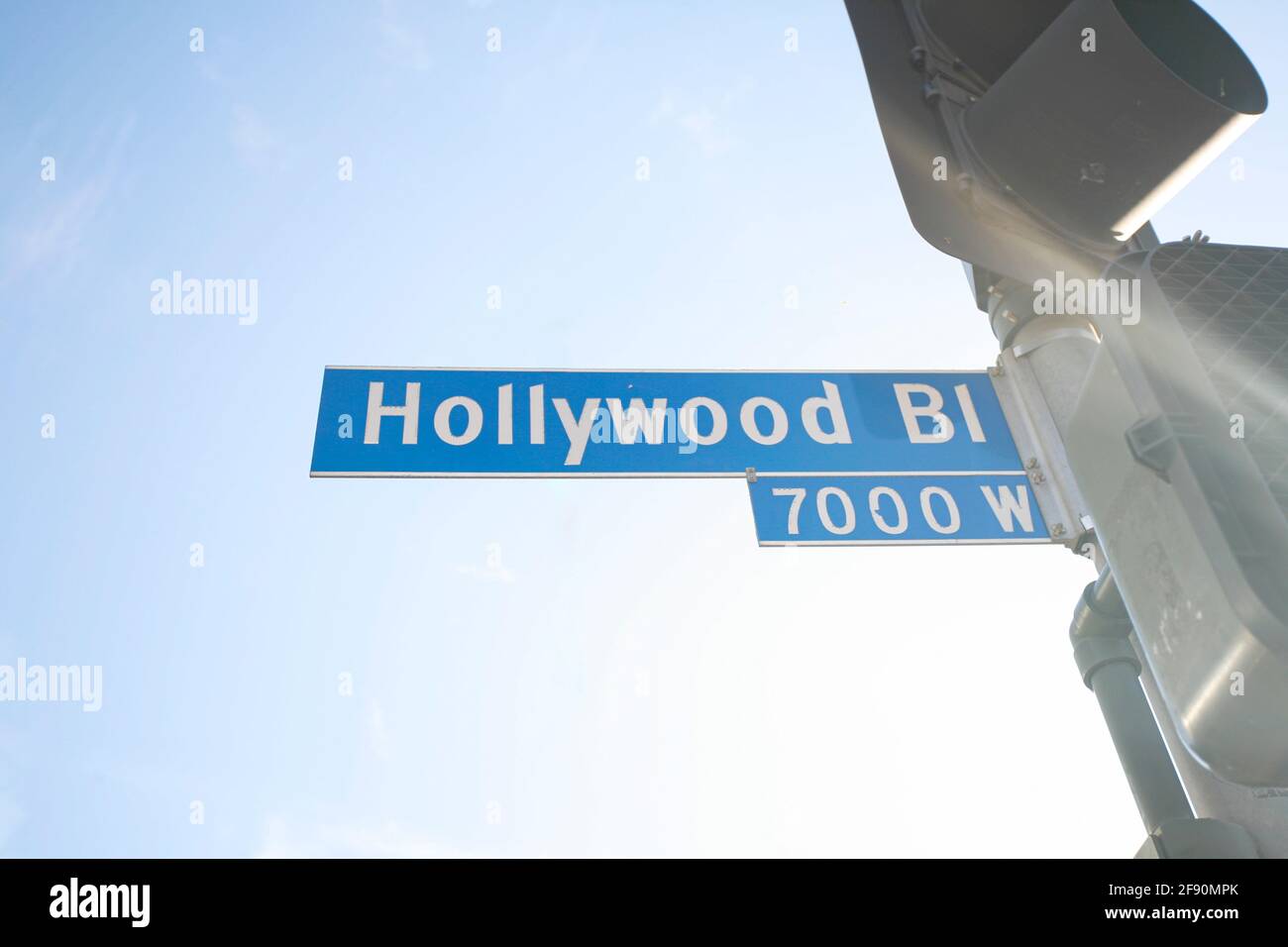 Hollywood Boulevard Sign, Los Angeles, Kalifornien, USA Stockfoto