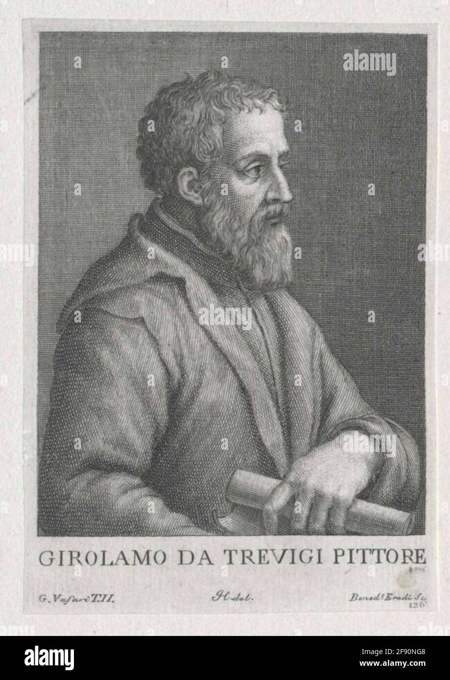 Girolamo da Treviso. Stockfoto
