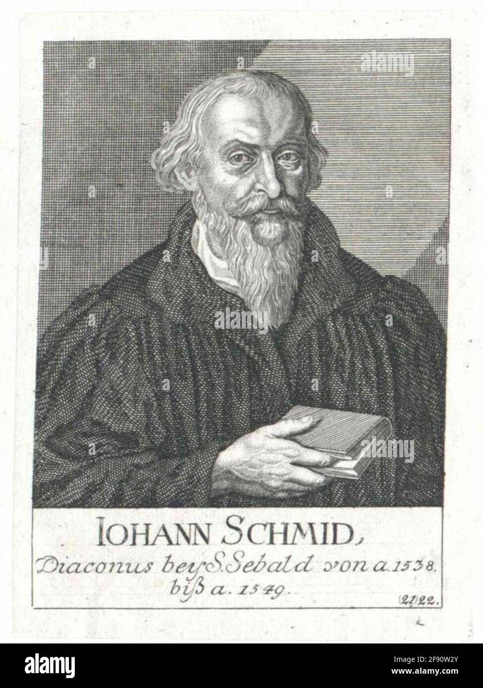 Schmid, Johann. Stockfoto
