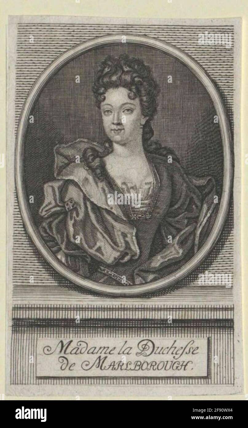 Marlborough, Sarah Jennings Herzogin von . Stockfoto