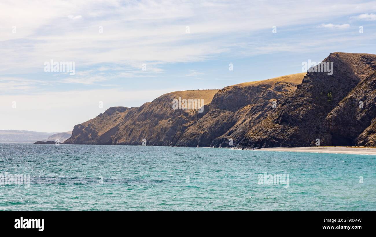 Die Küste bei Rapid Bay auf der Fleurieu Peninsula South Australien am 12. April 2021 Stockfoto