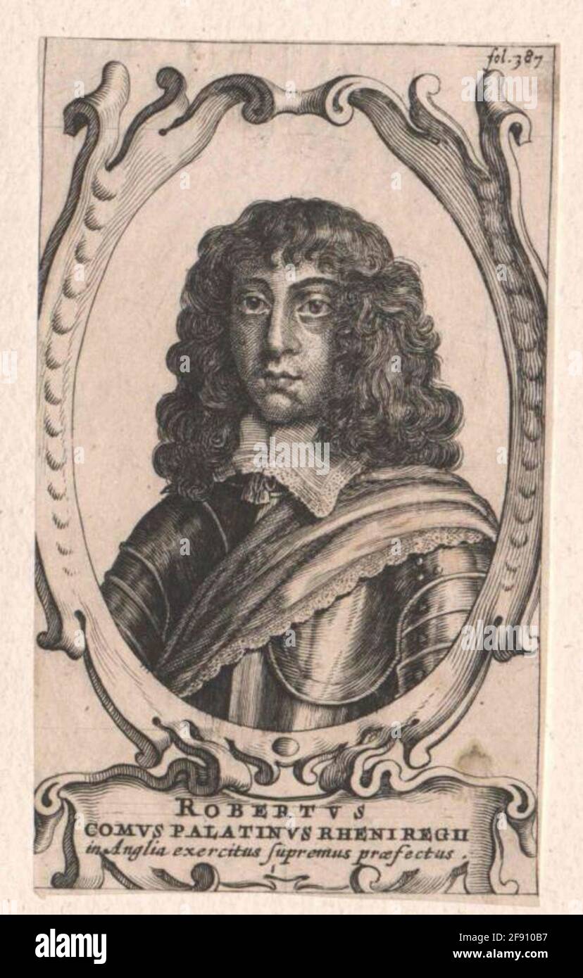 Rupprecht, Prinz der Pfalz Unbekannter Künstler Stockfoto