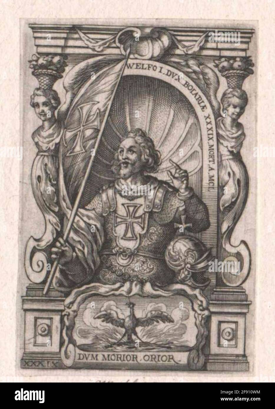 WELF IV I., Herzog von Bayern. Stockfoto