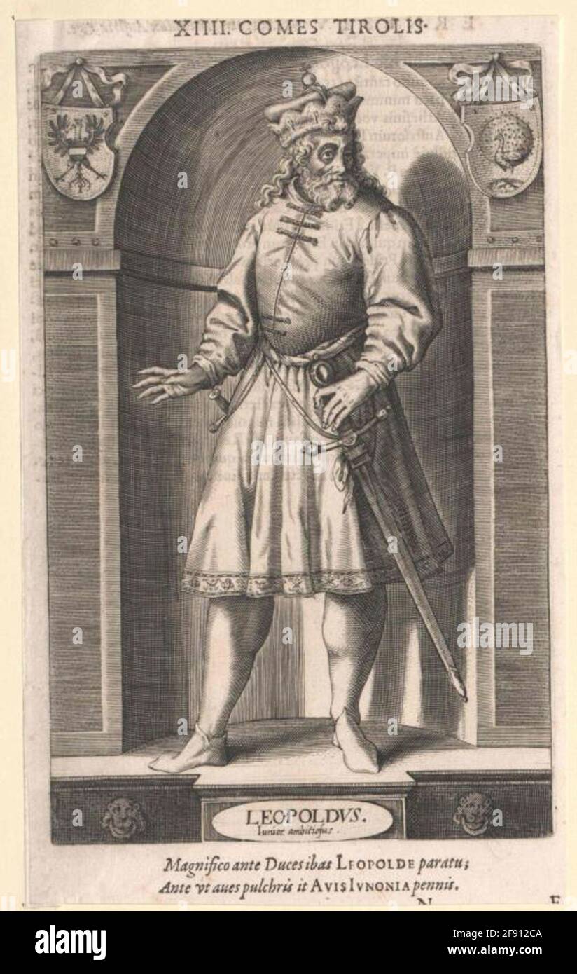 Leopold IV., Herzog von Österreich. Stockfoto