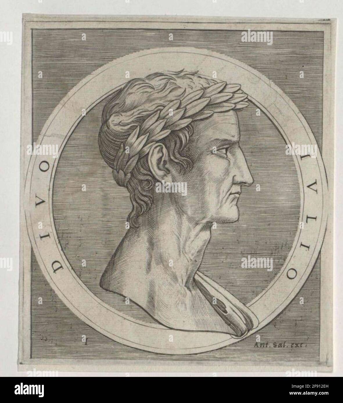 Caesar, Gaius Julius . Stockfoto