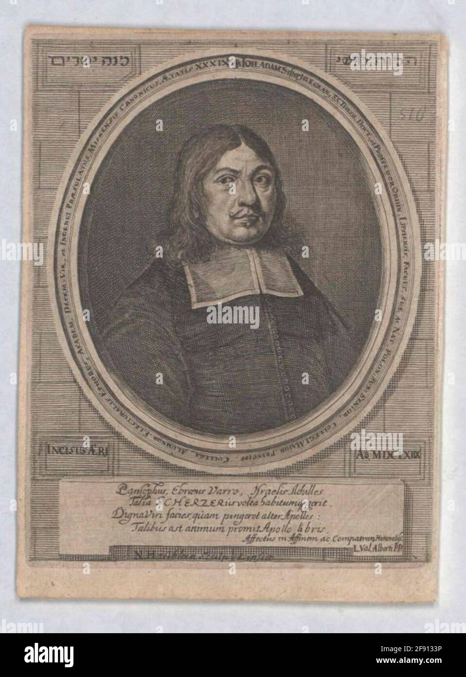 Schämerzer, Johann Adam Verlag: Tarnow, Johann Christophstecher: Höhlin, Nicolausverlagsort: Leipzig Stockfoto