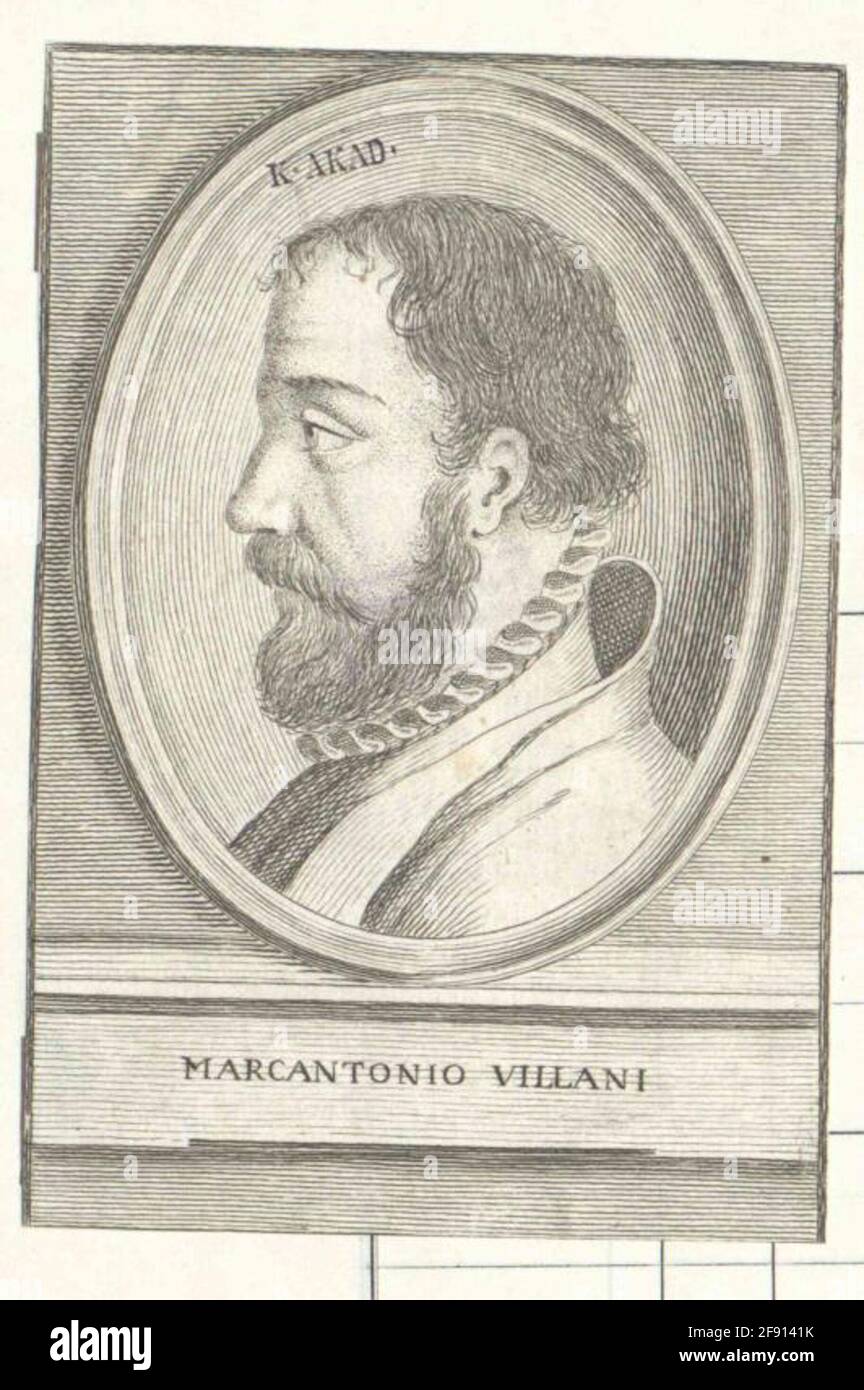 Villani, Marcantonio. Stockfoto