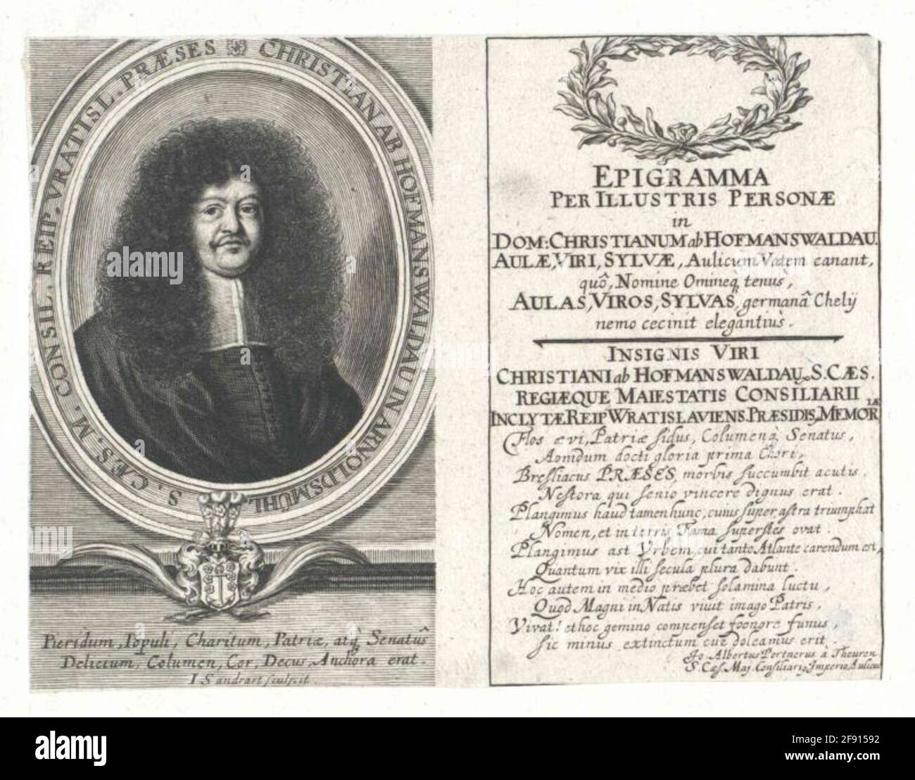 Die Welt Christian Hofmann Von Hofmannswaldau Hofmann von hofmannswaldau -Fotos und -Bildmaterial in hoher Auflösung