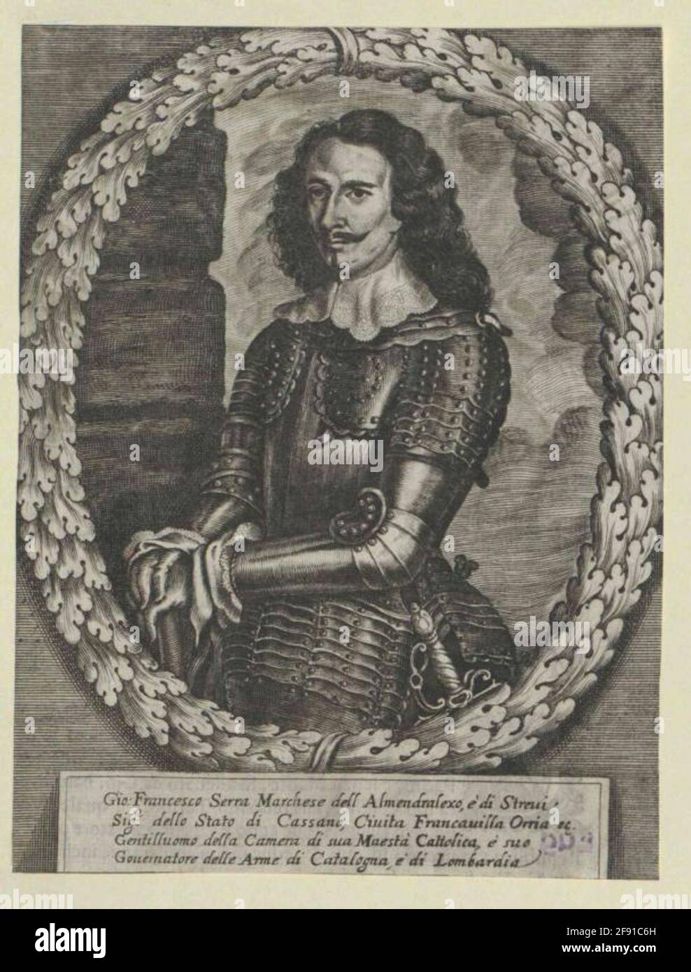 Serra, Giovanni Francesco. Stockfoto