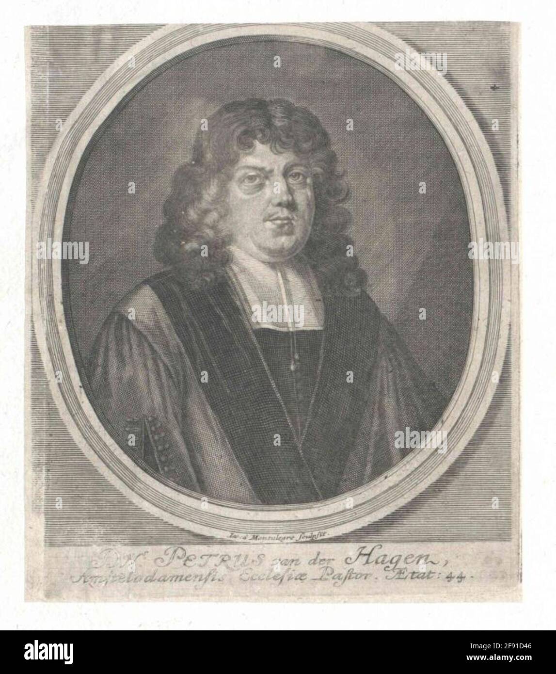 Hagen, Petrus van der. Stockfoto
