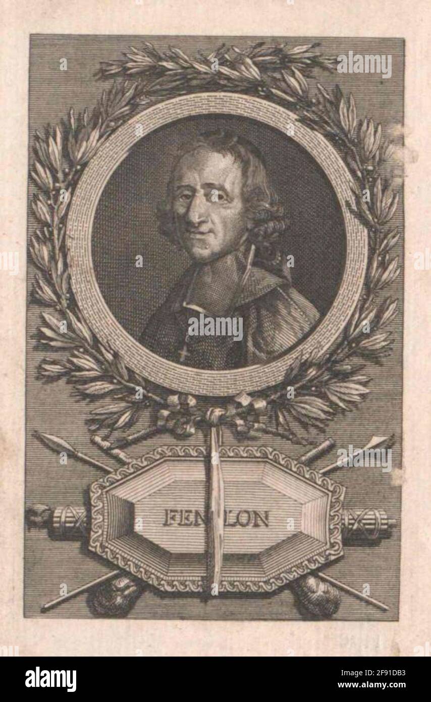 Félon, François de Salignac de la Mothe. Stockfoto