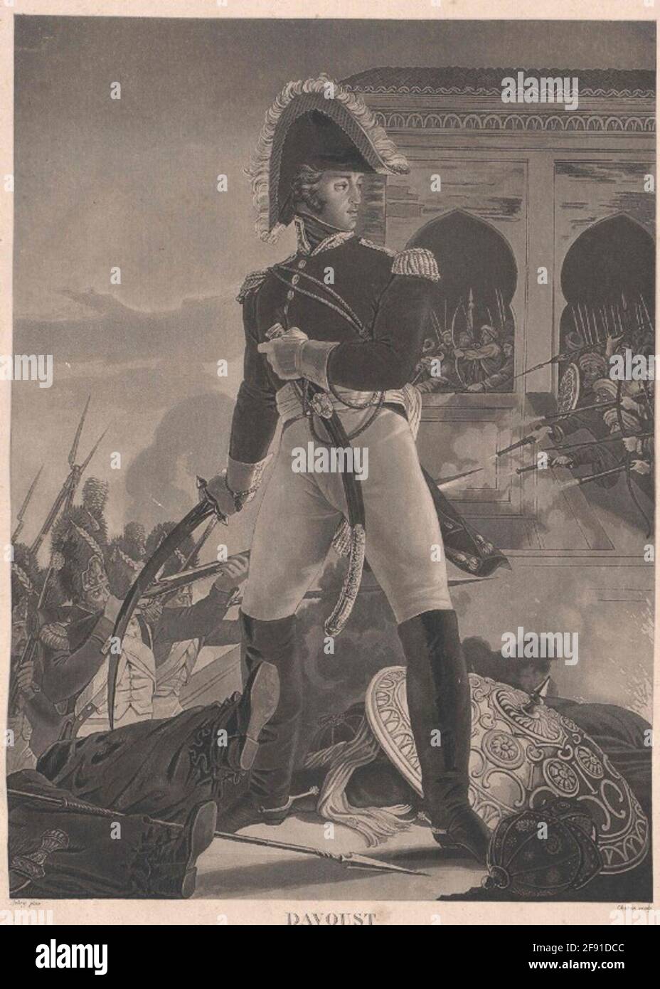 Davout, Louis Nicolas . Stockfoto