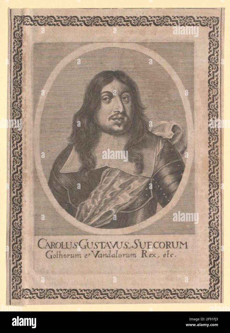 Karl X. Gustav, König von Schweden Verlag: Merian, Matthew d. Ä. (Erben) Herausgeber: Frankfurt (Main) Stockfoto