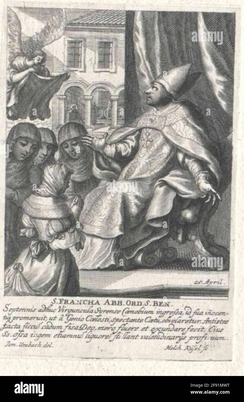 Franca Wildvonine, Heilige. Stockfoto