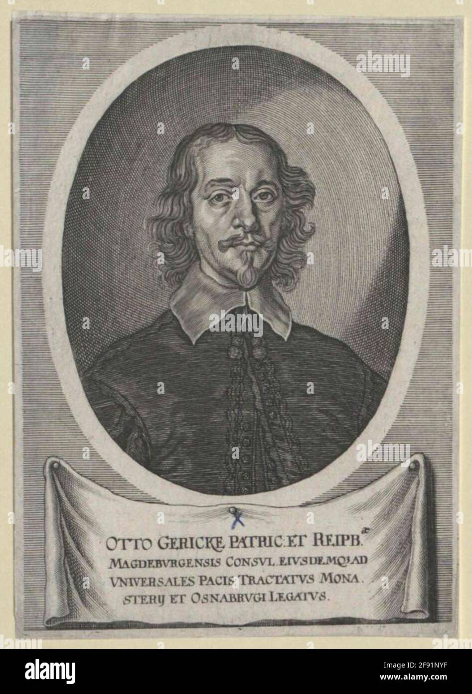 Guericke, Otto Verlag: Merian, Matthew d. Ä. (Erben) Herausgeber: Frankfurt (Main) Stockfoto