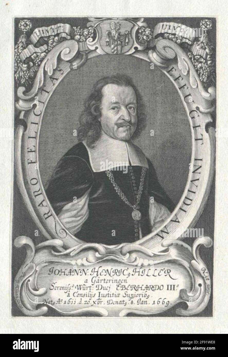 Hiller von Gärtringen, Johann Heinrich Stockfotografie Alamy