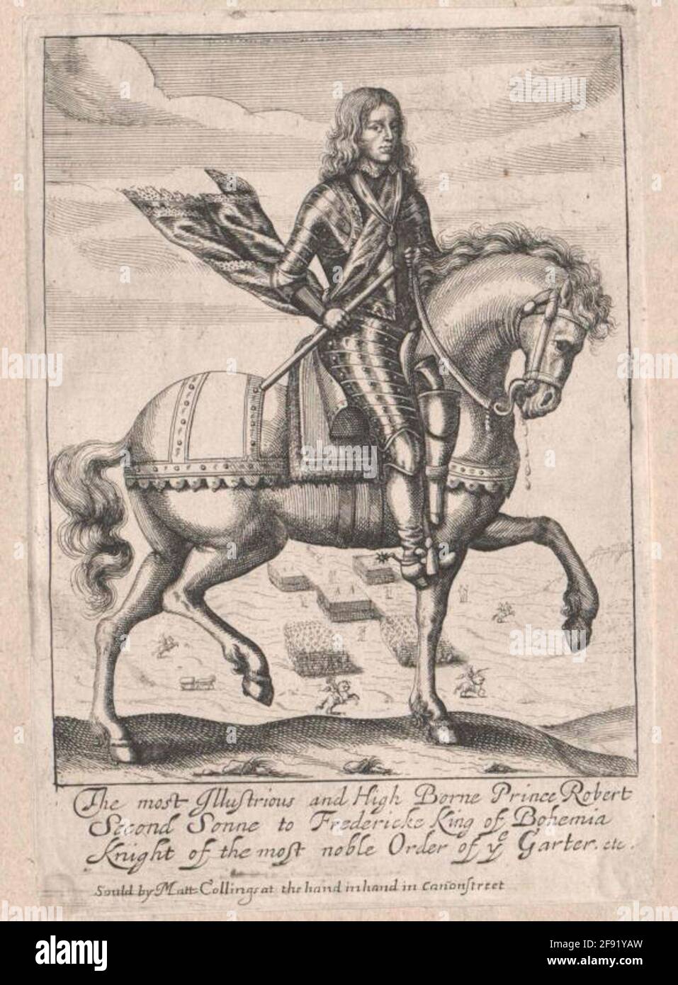 Rupprecht, Prinz von der Pfalz. Stockfoto