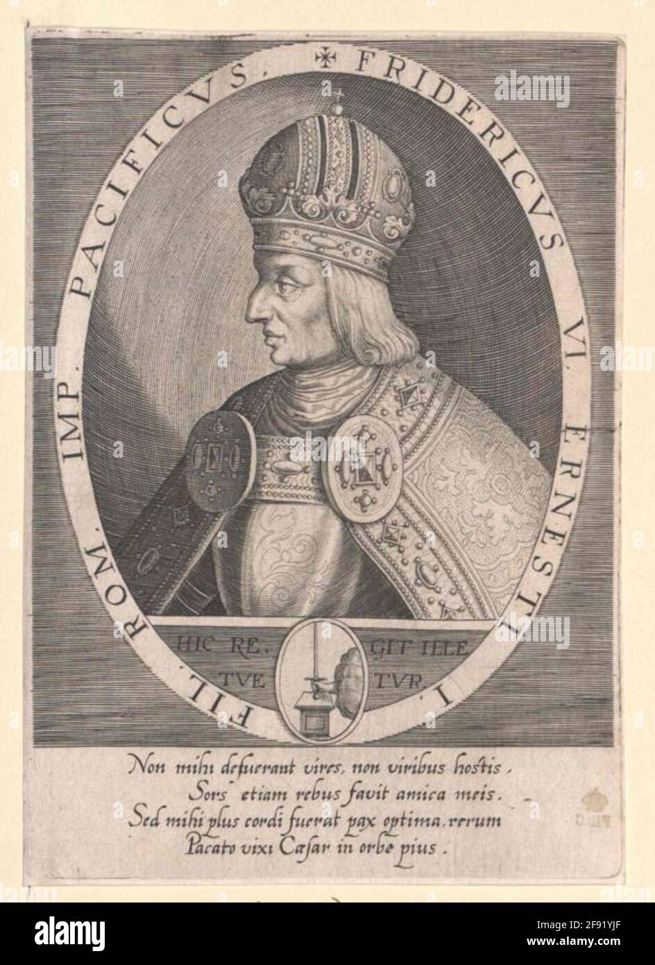 Friedrich III., römisch-deutscher Kaiser. Stockfoto