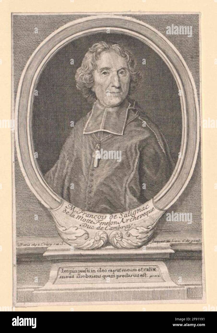 Félon, François de Salignac de la Mothe. Stockfoto